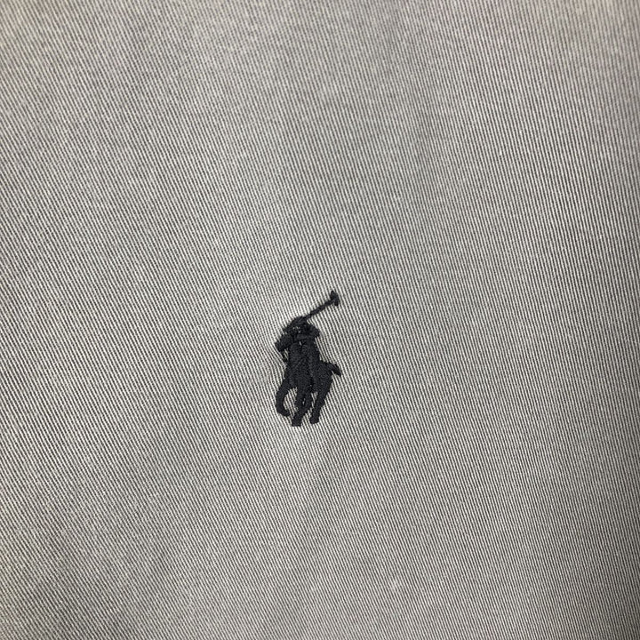 Ralph Lauren BLAKE long sleeve button down shirt, men's size M cotton Charcoal Vintage Second Hand