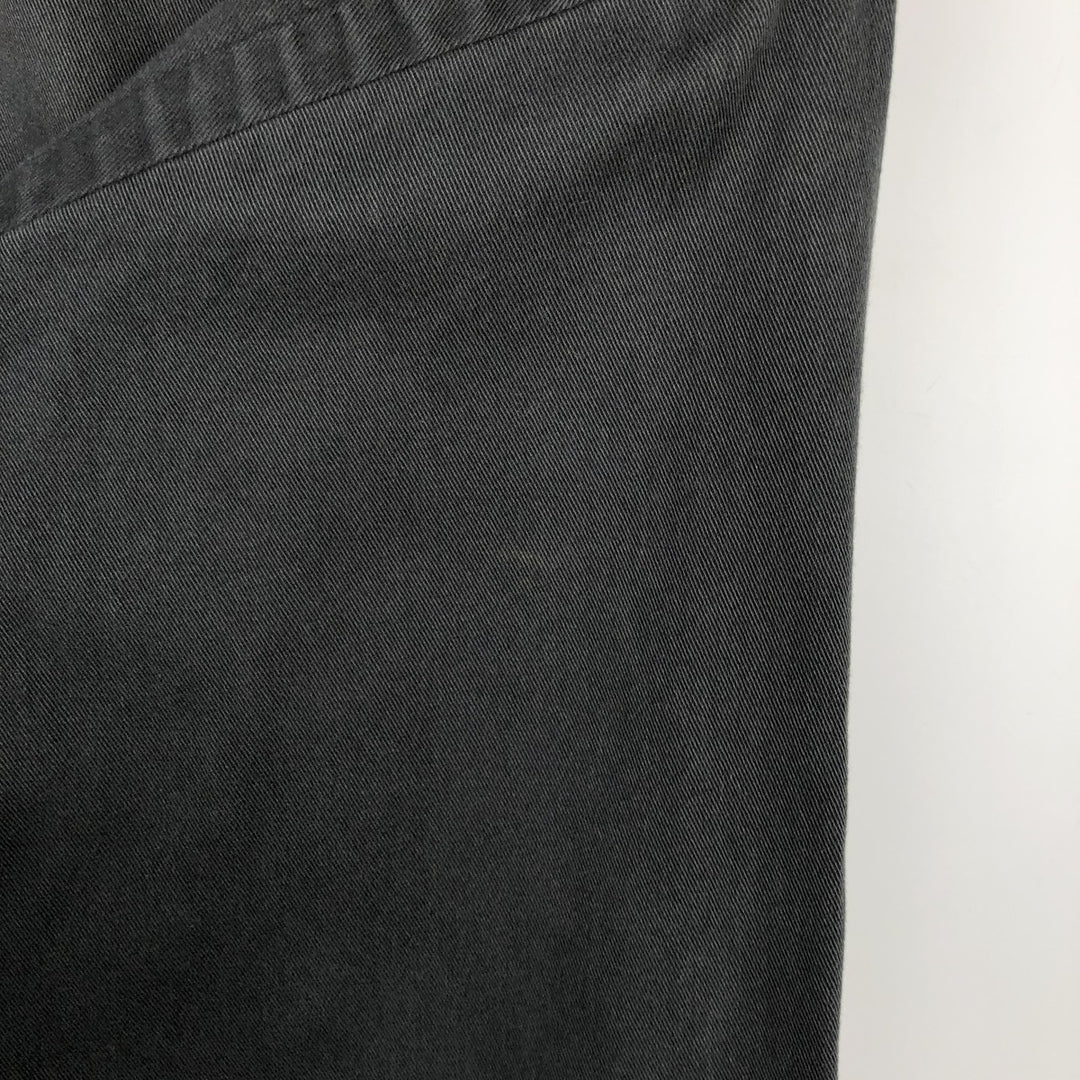Ralph Lauren BLAIRE long sleeve button down shirt, men's size L cotton black type Vintage Second Hand