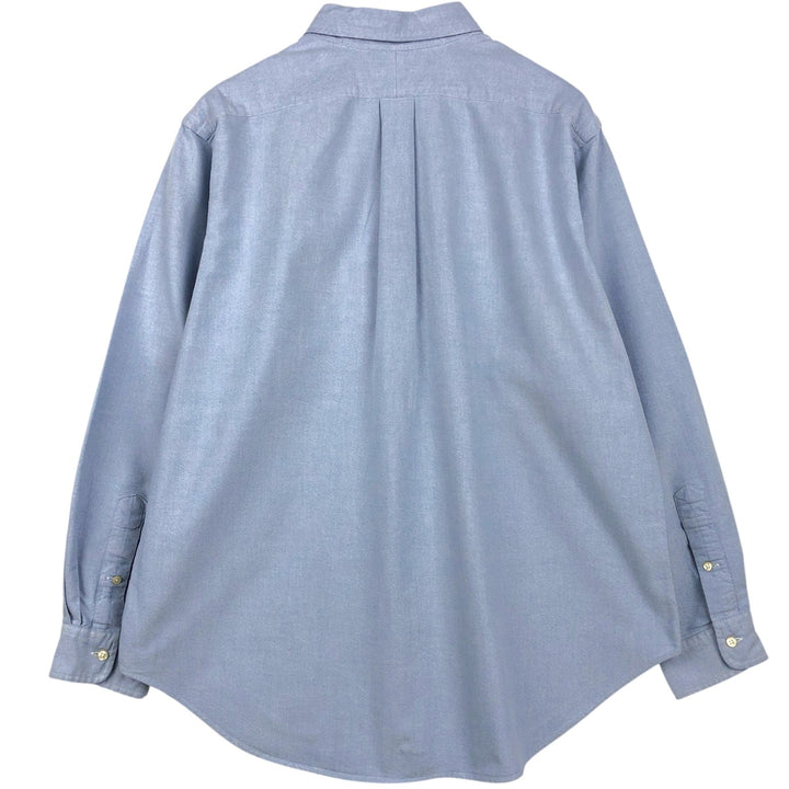 Ralph Lauren Classic Fit Long Sleeve Button Down Shirt Men's XL cotton Blue type light blue Vintage Second Hand