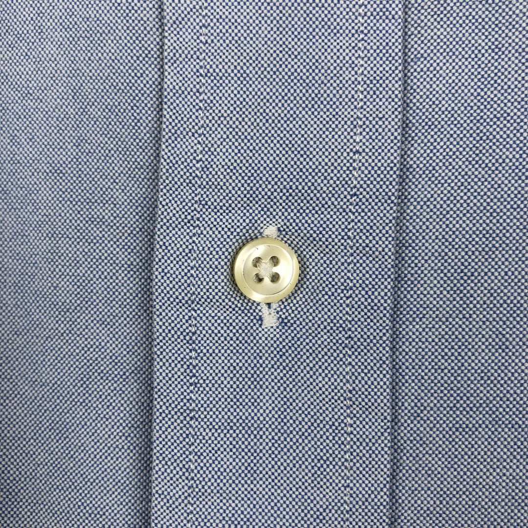 Ralph Lauren Classic Fit Long Sleeve Button Down Shirt Men's XL cotton Blue type light blue Vintage Second Hand