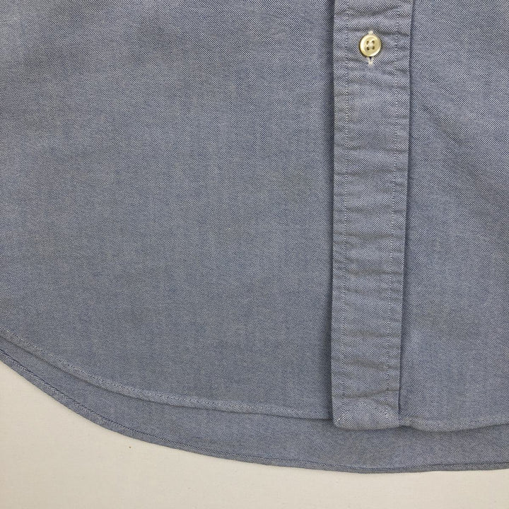 Ralph Lauren Classic Fit Long Sleeve Button Down Shirt Men's XL cotton Blue type light blue Vintage Second Hand