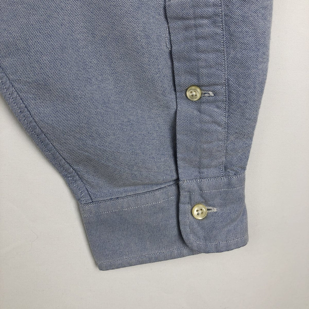 Ralph Lauren Classic Fit Long Sleeve Button Down Shirt Men's XL cotton Blue type light blue Vintage Second Hand