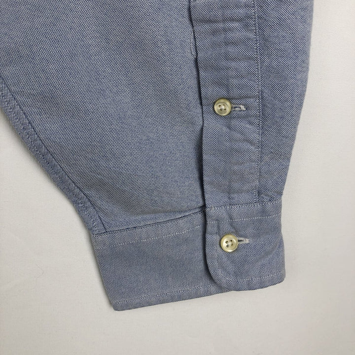 Ralph Lauren Classic Fit Long Sleeve Button Down Shirt Men's XL cotton Blue type light blue Vintage Second Hand