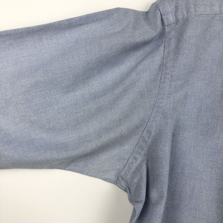 Ralph Lauren Classic Fit Long Sleeve Button Down Shirt Men's XL cotton Blue type light blue Vintage Second Hand