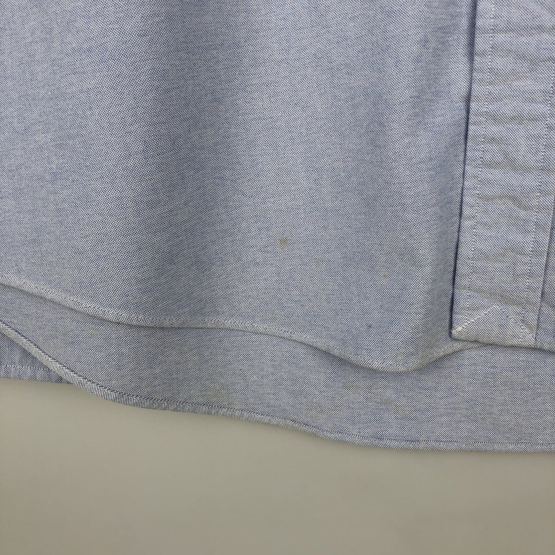 Ralph Lauren CUSTOM FIT long sleeve button down shirt, men's XL size cotton blue type Vintage Second Hand