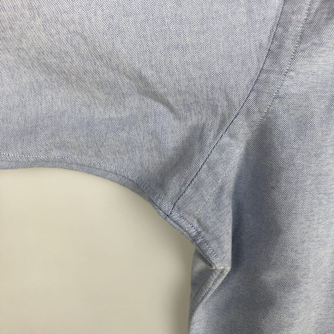 Ralph Lauren CUSTOM FIT long sleeve button down shirt, men's XL size cotton blue type Vintage Second Hand