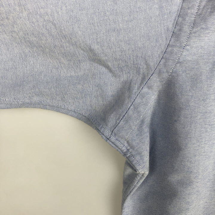 Ralph Lauren CUSTOM FIT long sleeve button down shirt, men's XL size cotton blue type Vintage Second Hand