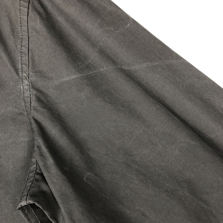 Burberry's Burberry Brit Long-Sleeve Button-Down Shirt, Men's Size XL (approx.) cotton black type Vintage Second Hand