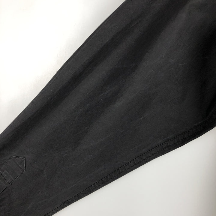 Burberry's Burberry Brit Long-Sleeve Button-Down Shirt, Men's Size XL (approx.) cotton black type Vintage Second Hand