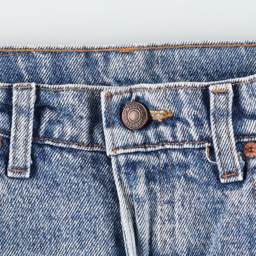 ~1990'S Levi's 505-4813 Tapered Denim Pants, Made in USA, Men's W33 (approx.), Vintage cotton blue type Vintage Second Hand
