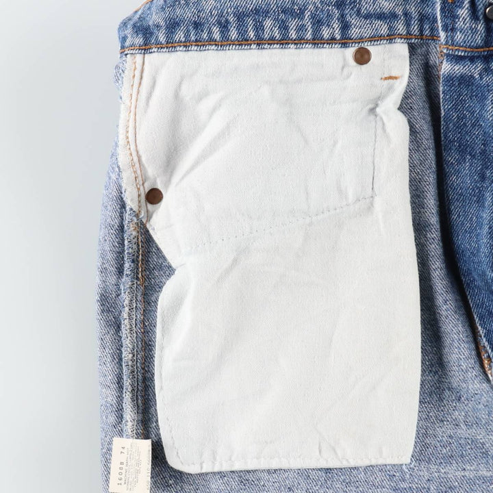 ~1990'S Levi's 505-4813 Tapered Denim Pants, Made in USA, Men's W33 (approx.), Vintage cotton blue type Vintage Second Hand