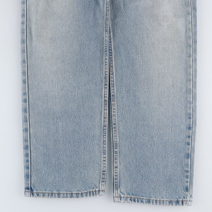 00'S Levi's 505 REGULAR FIT STRAIGHT LEG tapered denim pants made in USA, men's w36 equivalent cotton blue type Vintage Second Hand