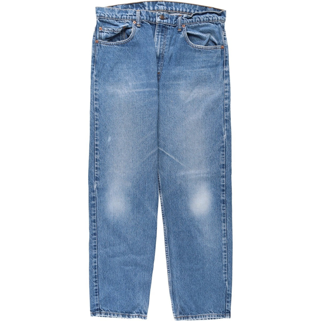 ~1990'S Levi's 505-0216 Tapered Denim Pants, Made in USA, Men's W35 (approx.), Vintage cotton blue type Vintage Second Hand