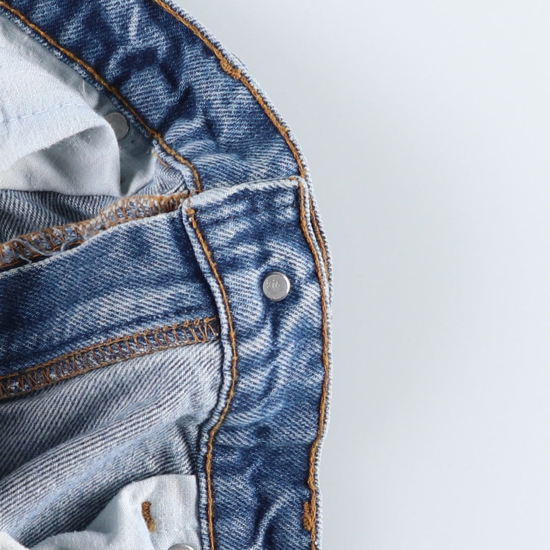 ~1990'S Levi's 505-0216 Tapered Denim Pants, Made in USA, Men's W35 (approx.), Vintage cotton blue type Vintage Second Hand