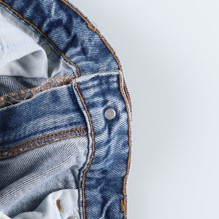 ~1990'S Levi's 505-0216 Tapered Denim Pants, Made in USA, Men's W35 (approx.), Vintage cotton blue type Vintage Second Hand