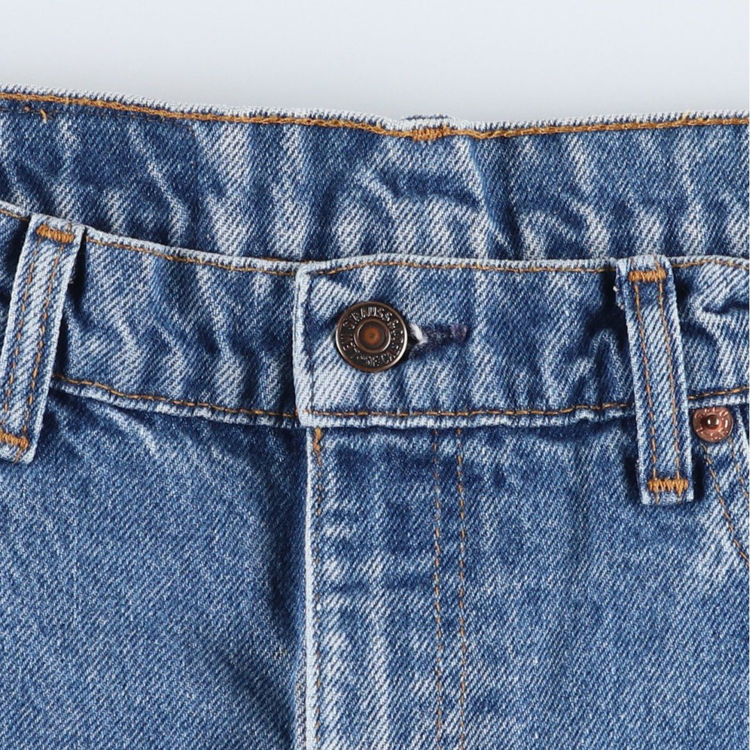 ~1990'S Levi's 505-0216 Tapered Denim Pants, Made in USA, Men's W35 (approx.), Vintage cotton blue type Vintage Second Hand
