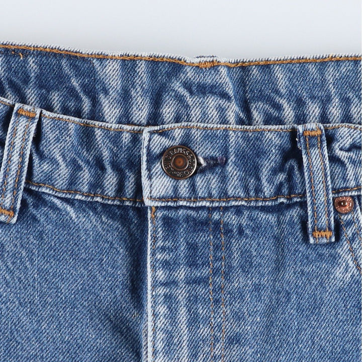 ~1990'S Levi's 505-0216 Tapered Denim Pants, Made in USA, Men's W35 (approx.), Vintage cotton blue type Vintage Second Hand