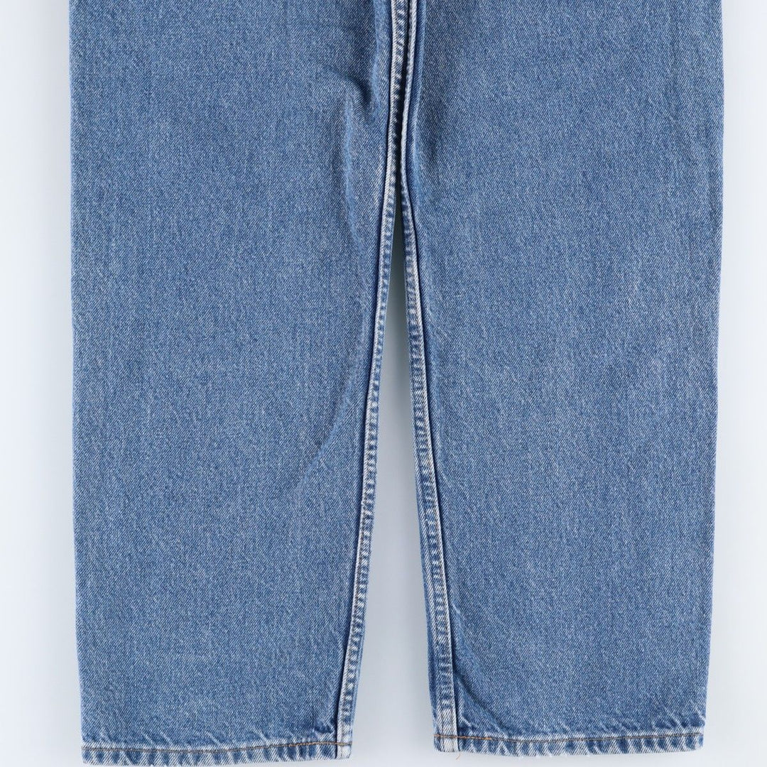 ~1990'S Levi's 505-0216 Tapered Denim Pants, Made in USA, Men's W35 (approx.), Vintage cotton blue type Vintage Second Hand