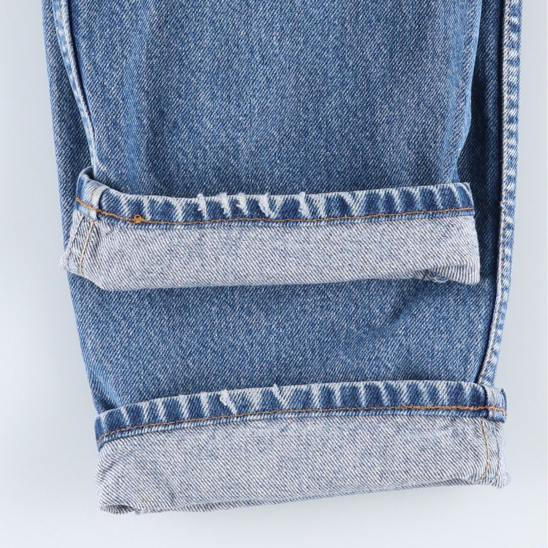 ~1990'S Levi's 505-0216 Tapered Denim Pants, Made in USA, Men's W35 (approx.), Vintage cotton blue type Vintage Second Hand