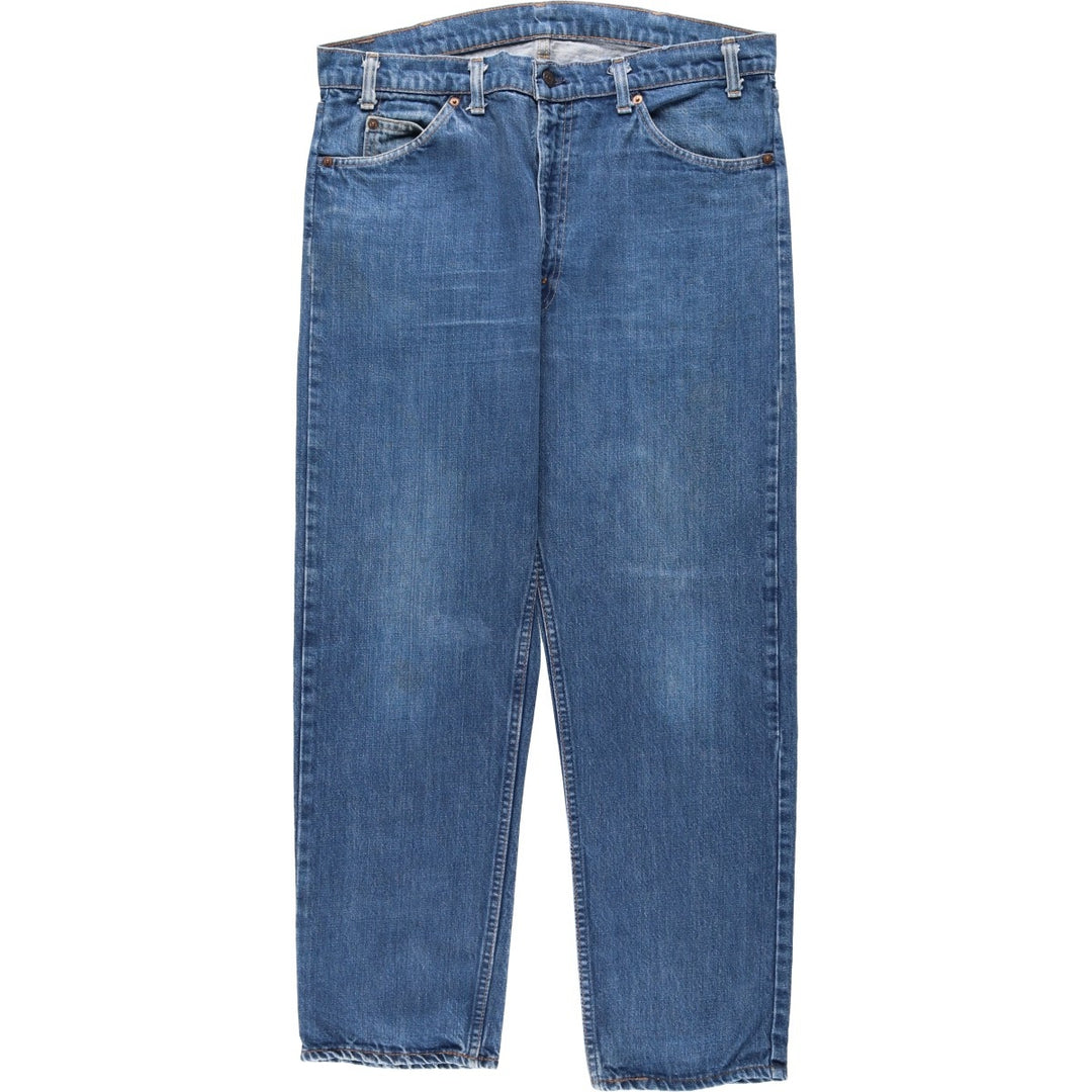 1980'S Levi's 20505-0217 Orange Tab Tapered Denim Pants, Men's Size W37 (approx.), Vintage unclear blue type Vintage Second Hand