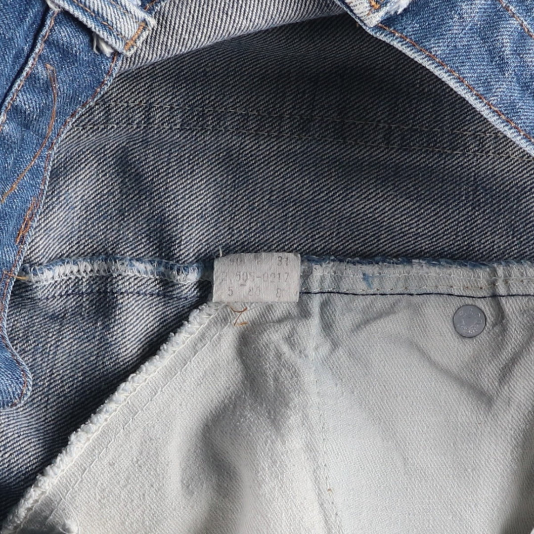 1980'S Levi's 20505-0217 Orange Tab Tapered Denim Pants, Men's Size W37 (approx.), Vintage unclear blue type Vintage Second Hand