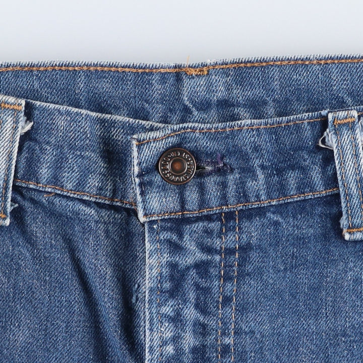 1980'S Levi's 20505-0217 Orange Tab Tapered Denim Pants, Men's Size W37 (approx.), Vintage unclear blue type Vintage Second Hand
