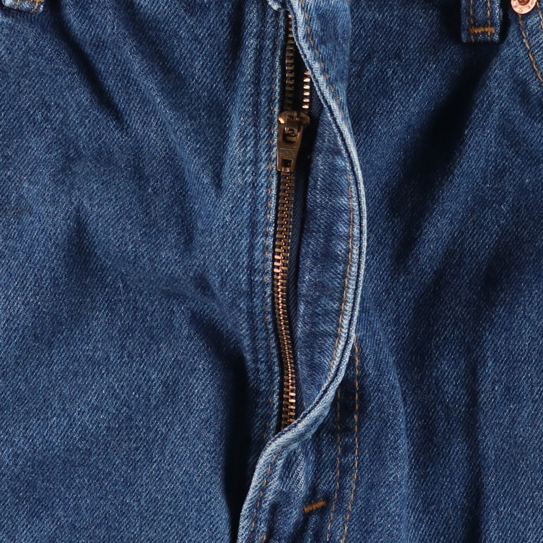 1990'S Levi's 40505-0215 Orange Tab Tapered Denim Pants, Made in USA, Men's W38 (approx.), Vintage cotton blue type Vintage Second Hand