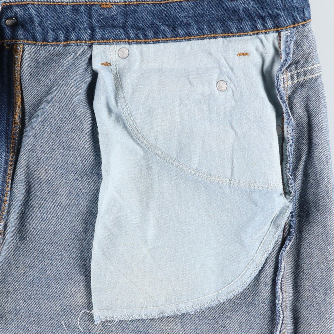 1990'S Levi's 40505-0215 Orange Tab Tapered Denim Pants, Made in USA, Men's W38 (approx.), Vintage cotton blue type Vintage Second Hand