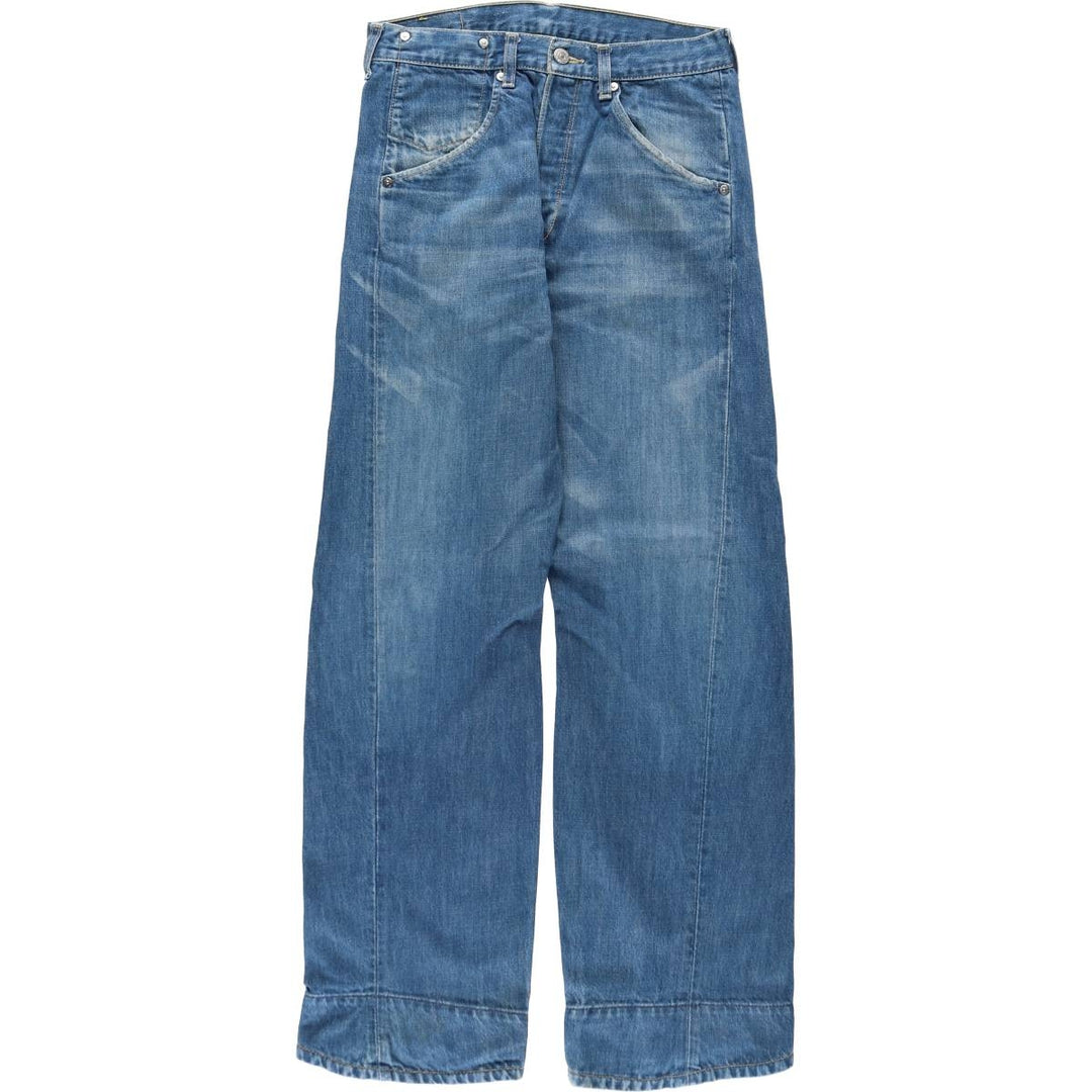 2000'S Levi's Engineered Jeans, 3D cut, straight denim pants, men's size W30 (approx.) cotton blue type Vintage Second Hand