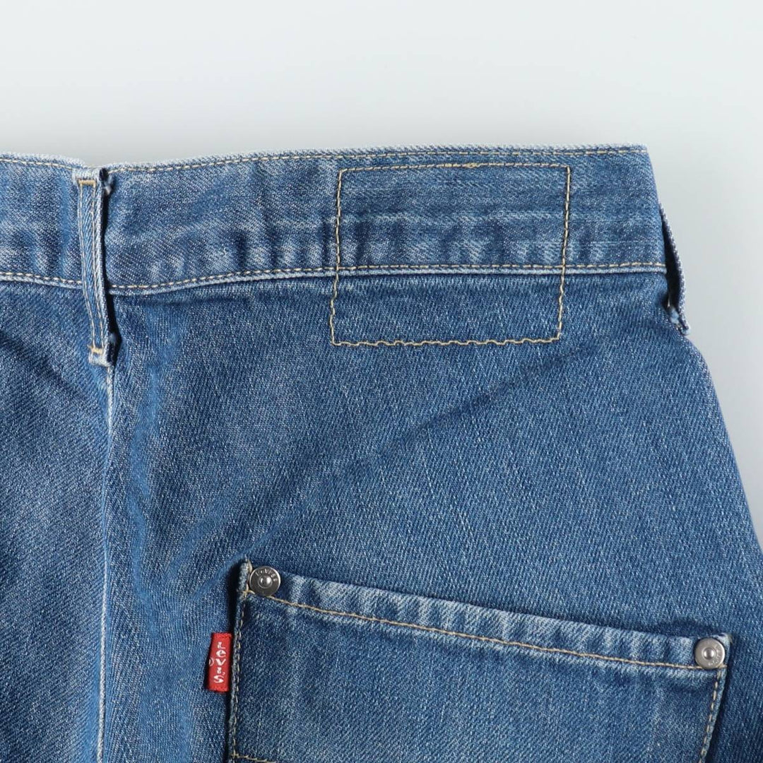 2000'S Levi's Engineered Jeans, 3D cut, straight denim pants, men's size W30 (approx.) cotton blue type Vintage Second Hand