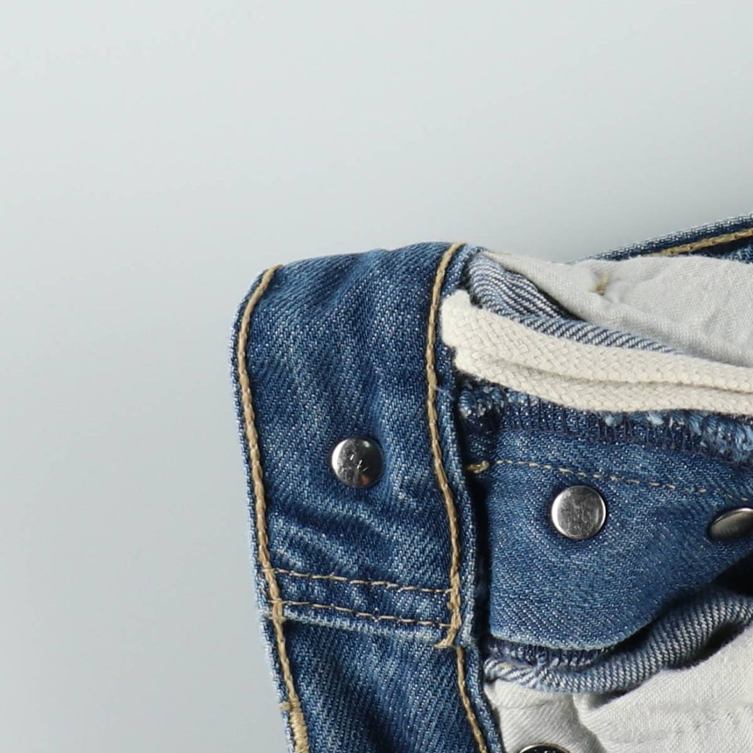 2000'S Levi's Engineered Jeans, 3D cut, straight denim pants, men's size W30 (approx.) cotton blue type Vintage Second Hand