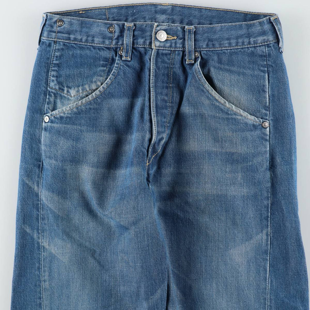 2000'S Levi's Engineered Jeans, 3D cut, straight denim pants, men's size W30 (approx.) cotton blue type Vintage Second Hand