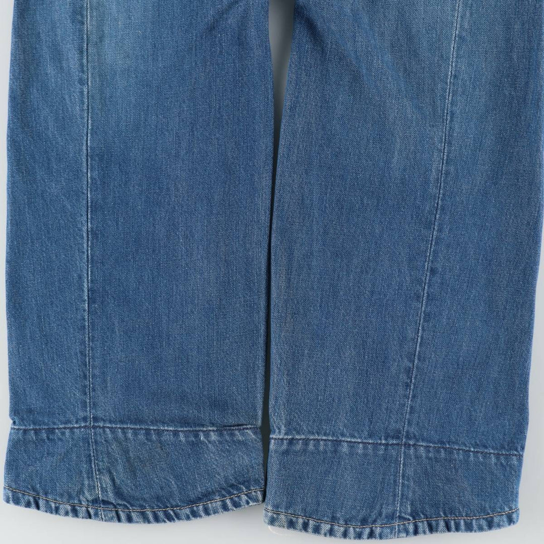 2000'S Levi's Engineered Jeans, 3D cut, straight denim pants, men's size W30 (approx.) cotton blue type Vintage Second Hand