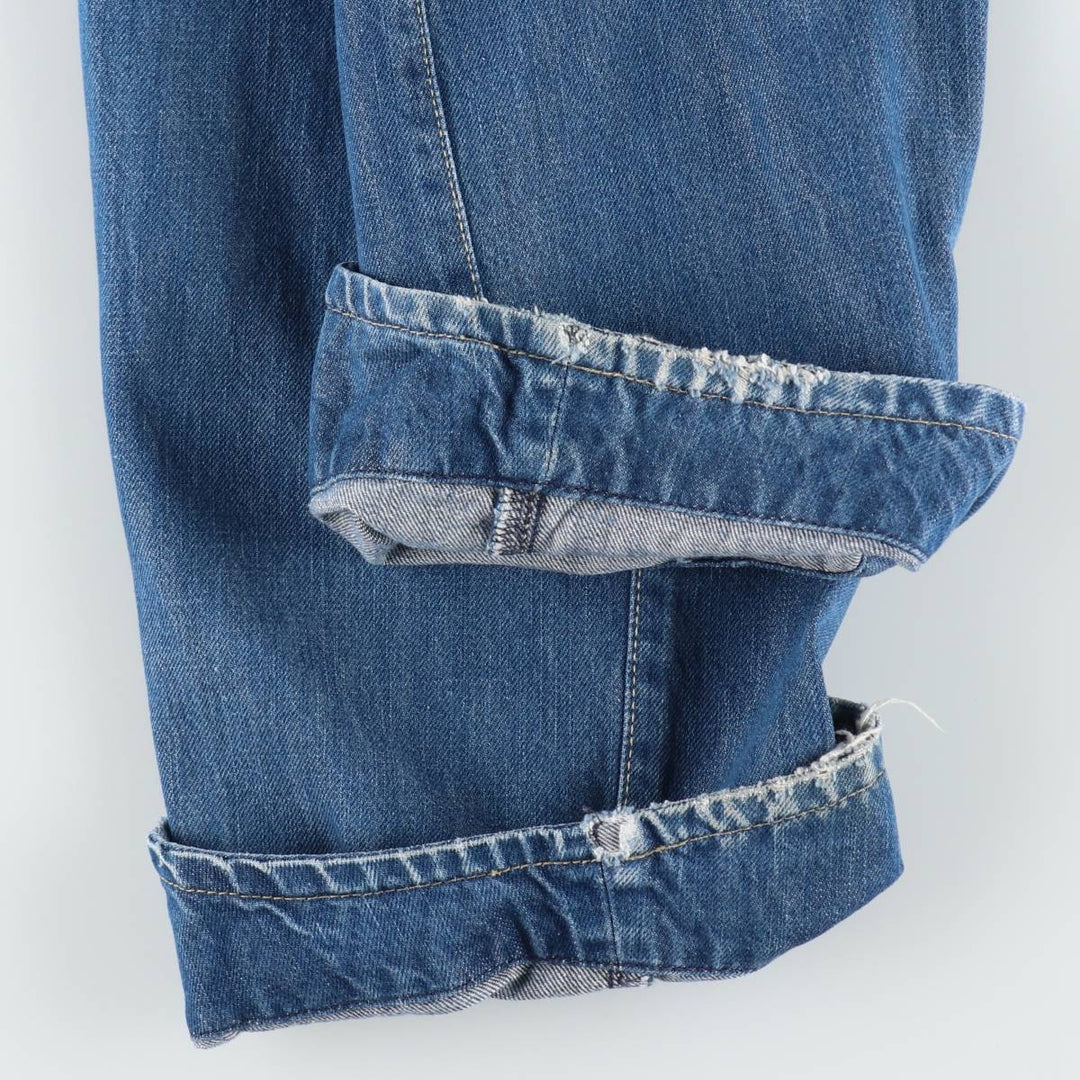 2000'S Levi's Engineered Jeans, 3D cut, straight denim pants, men's size W30 (approx.) cotton blue type Vintage Second Hand