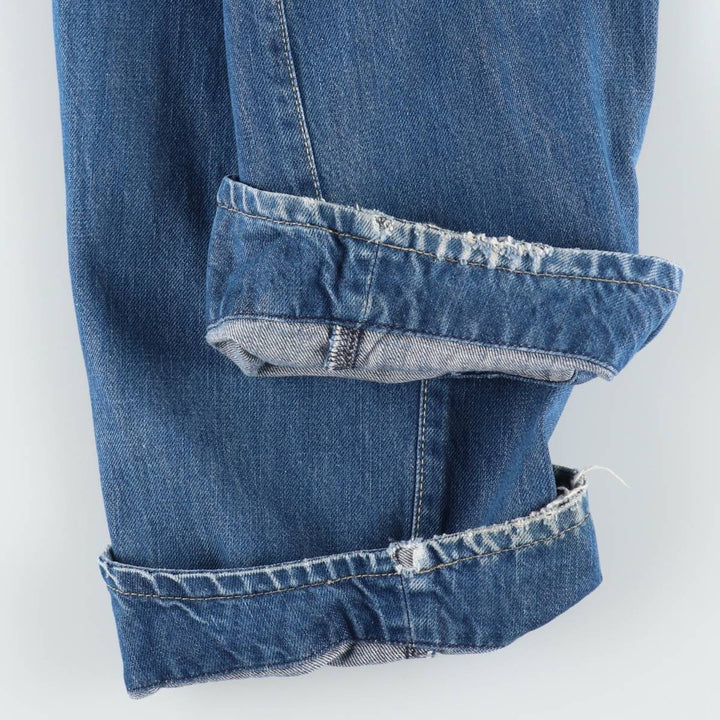 2000'S Levi's Engineered Jeans, 3D cut, straight denim pants, men's size W30 (approx.) cotton blue type Vintage Second Hand