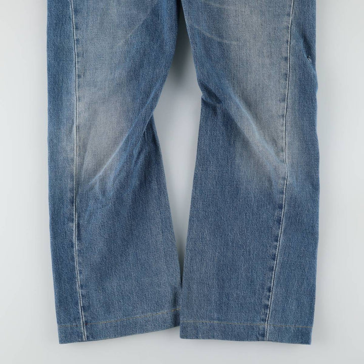2000'S Levi's Engineered Jeans, 3D cut, flared denim pants, men's size W33 (approx.) cotton blue type Vintage Second Hand