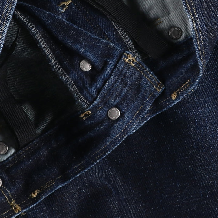 2000'S Levi's Engineered Jeans Euro Model, 3D Cut Straight Denim Pants, Men's W34 (approx.) cotton navy blue type Vintage Second Hand