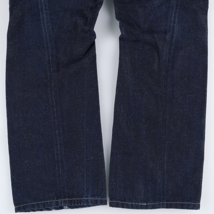 2000'S Levi's Engineered Jeans Euro Model, 3D Cut Straight Denim Pants, Men's W34 (approx.) cotton navy blue type Vintage Second Hand
