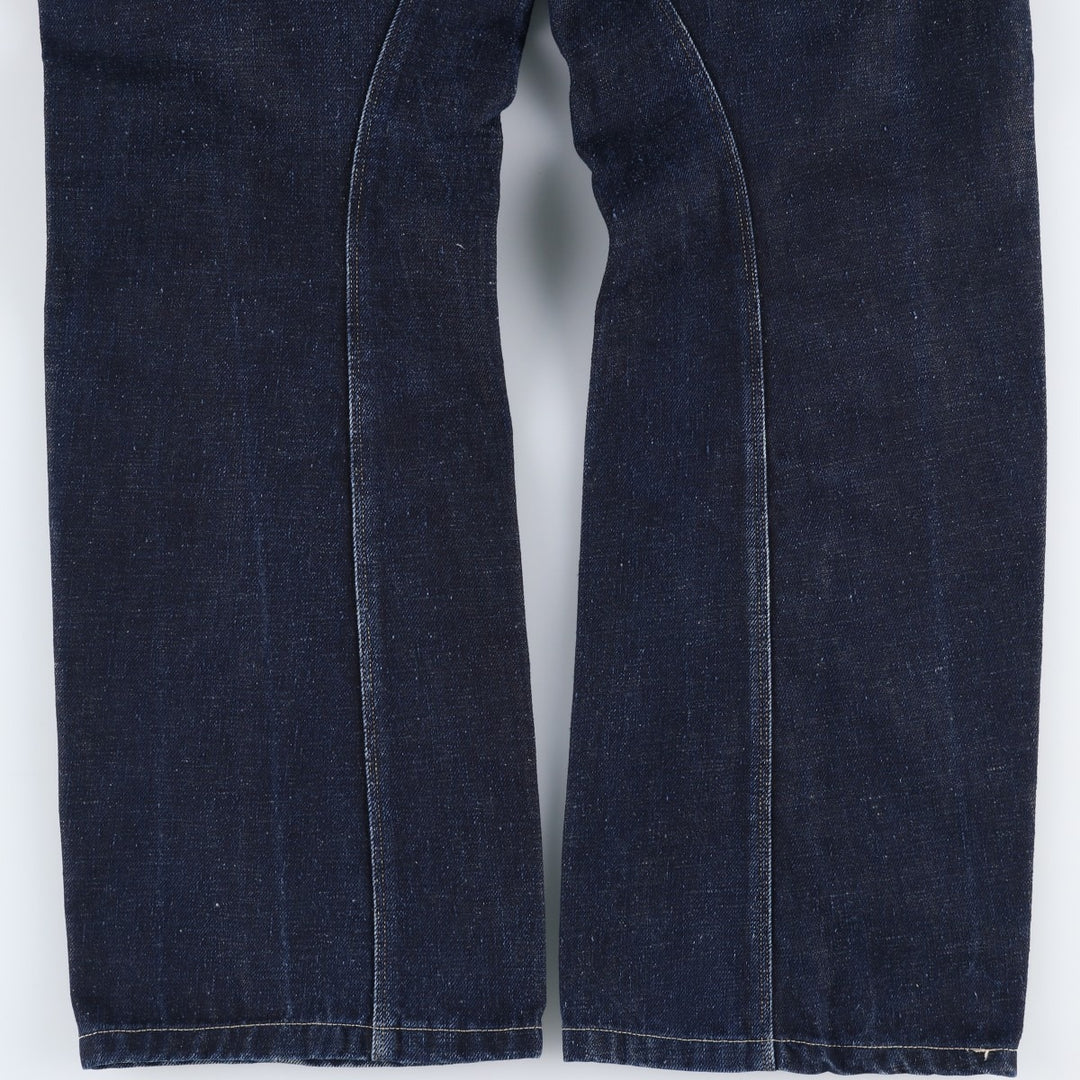 2000'S Levi's Engineered Jeans Euro Model, 3D Cut Straight Denim Pants, Men's W34 (approx.) cotton navy blue type Vintage Second Hand