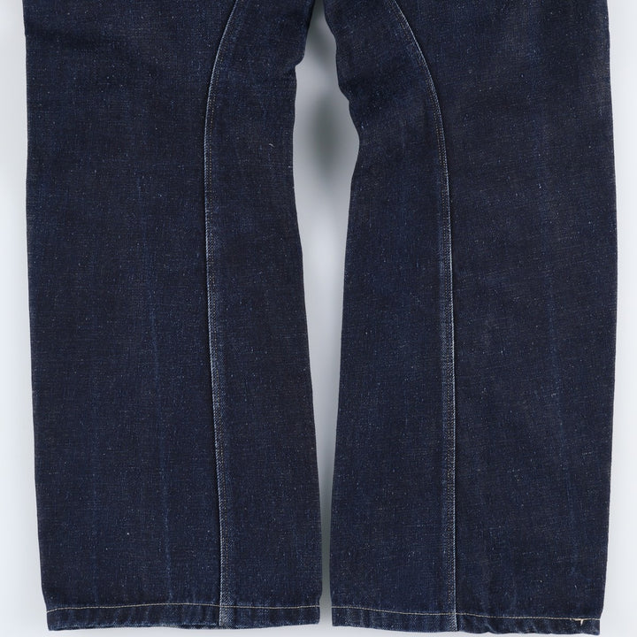 2000'S Levi's Engineered Jeans Euro Model, 3D Cut Straight Denim Pants, Men's W34 (approx.) cotton navy blue type Vintage Second Hand