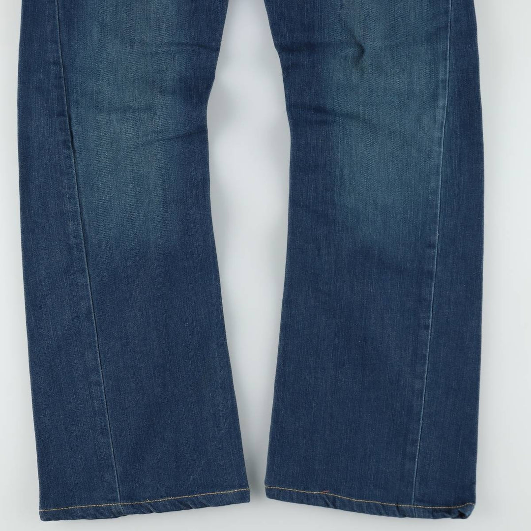 2000'S Levi's Engineered Jeans Euro Model, 3D Cut, Flared Denim Pants, Men's W31 (approx.) cotton blue type Vintage Second Hand