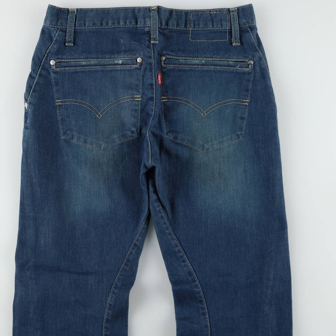 2000'S Levi's Engineered Jeans Euro Model, 3D Cut, Flared Denim Pants, Men's W31 (approx.) cotton blue type Vintage Second Hand