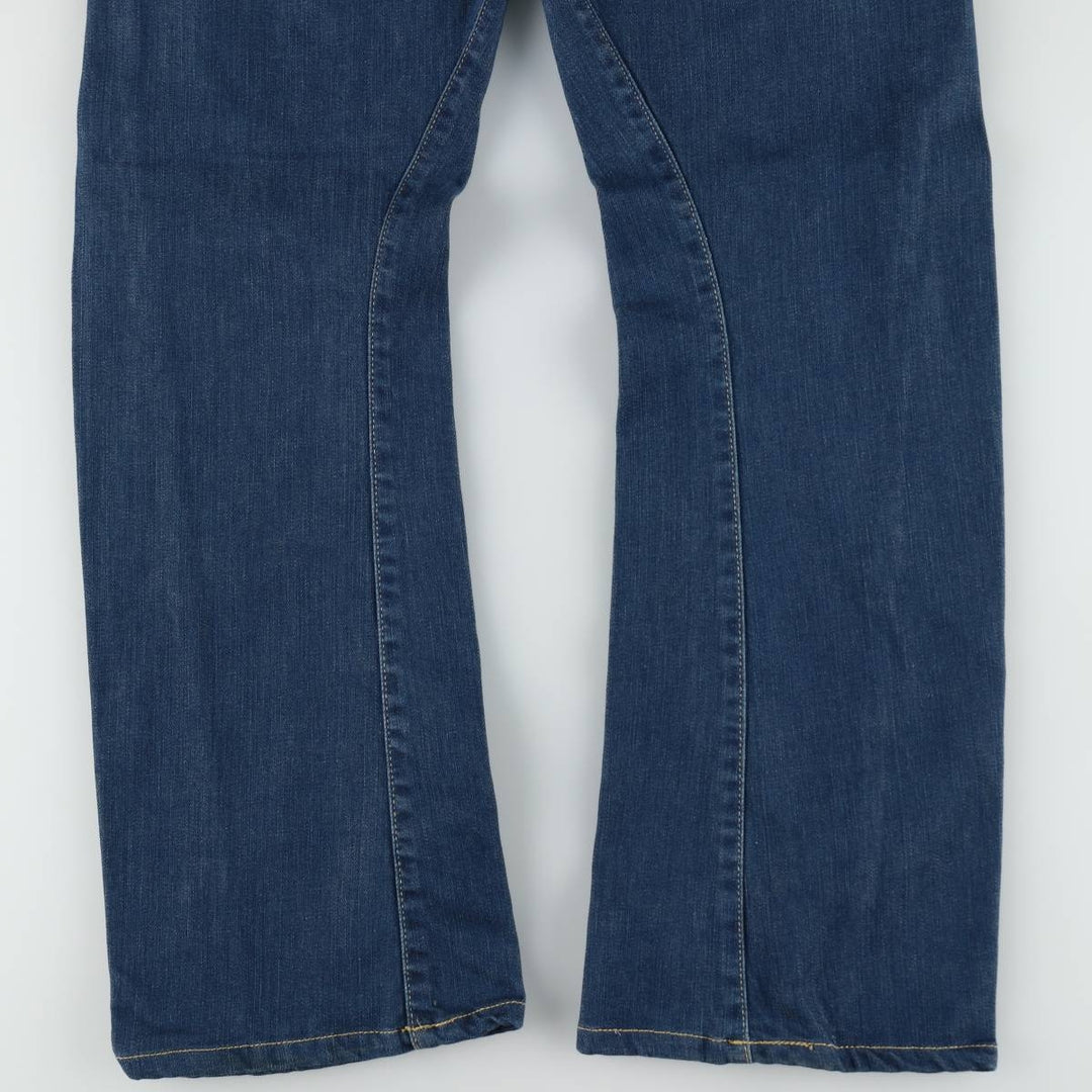 2000'S Levi's Engineered Jeans Euro Model, 3D Cut, Flared Denim Pants, Men's W31 (approx.) cotton blue type Vintage Second Hand