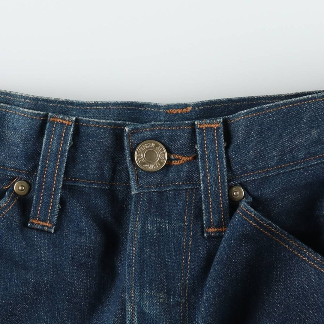 2000'S Levi's Engineered Jeans Euro Model, 3D Cut Straight Denim Pants, Men's W34 (approx.) cotton blue type Vintage Second Hand