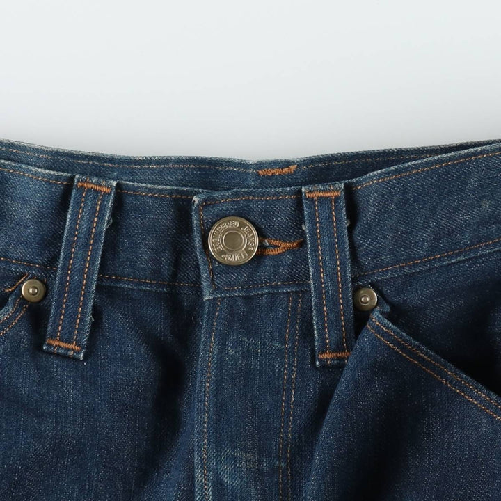 2000'S Levi's Engineered Jeans Euro Model, 3D Cut Straight Denim Pants, Men's W34 (approx.) cotton blue type Vintage Second Hand