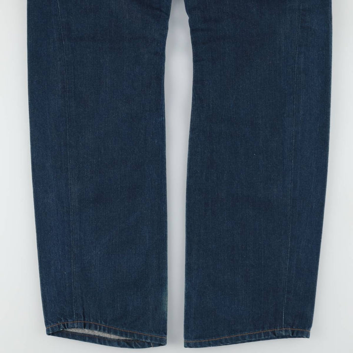 2000'S Levi's Engineered Jeans Euro Model, 3D Cut Straight Denim Pants, Men's W34 (approx.) cotton blue type Vintage Second Hand