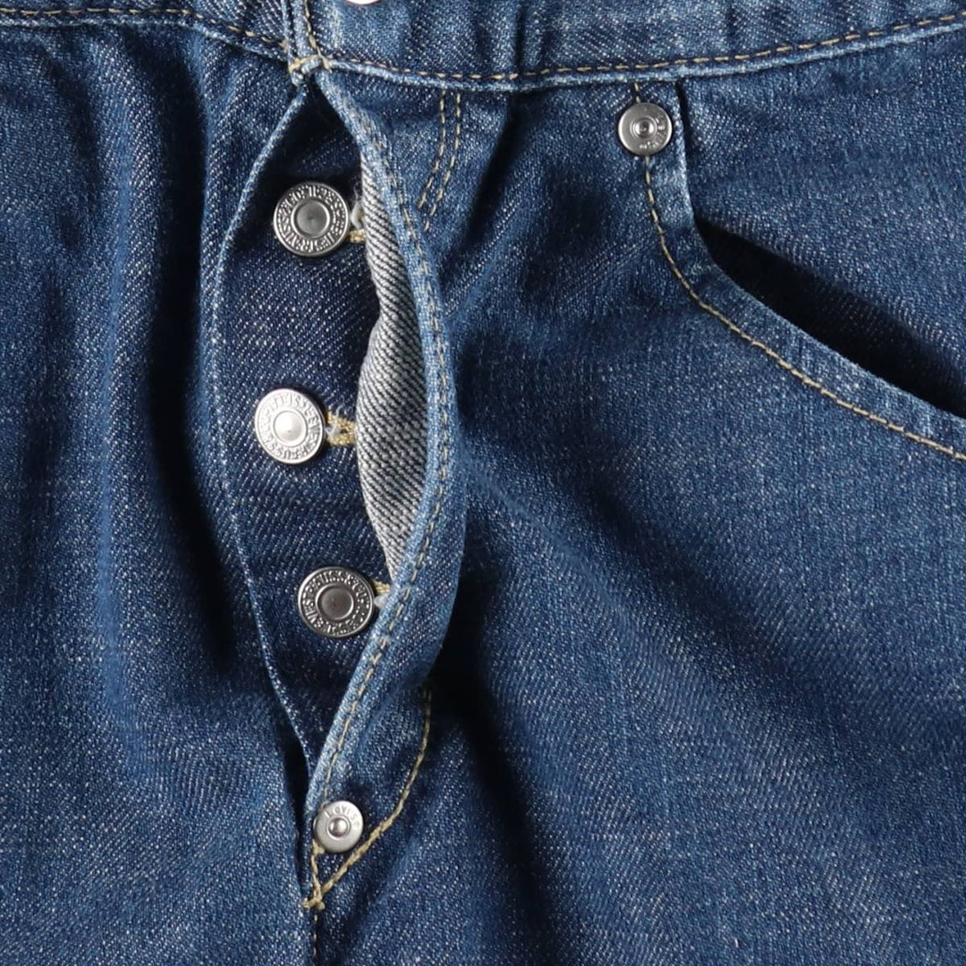 2000'S Levi's Engineered Jeans Euro Model, 3D Cut Straight Denim Pants, Men's W29 (approx.) cotton blue type Vintage Second Hand