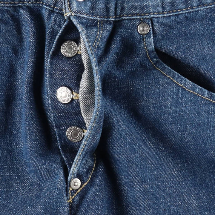 2000'S Levi's Engineered Jeans Euro Model, 3D Cut Straight Denim Pants, Men's W29 (approx.) cotton blue type Vintage Second Hand