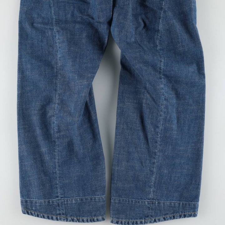 2000'S Levi's Engineered Jeans Euro Model, 3D Cut Straight Denim Pants, Men's W29 (approx.) cotton blue type Vintage Second Hand