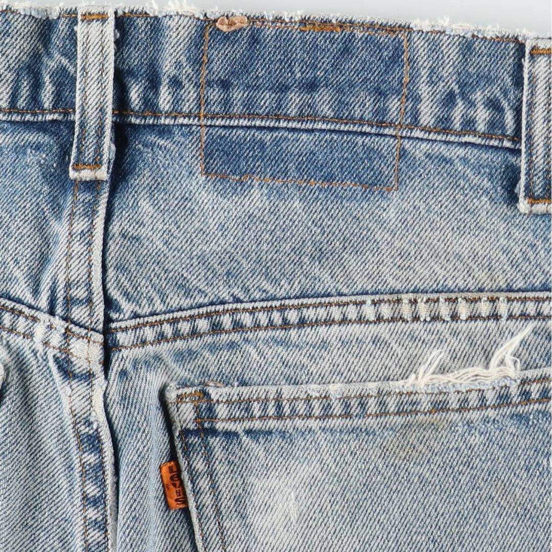 Levi's 519-0217 Orange Tab Straight Denim Pants, Men's Size W31 (approx.) unclear blue type Vintage Second Hand